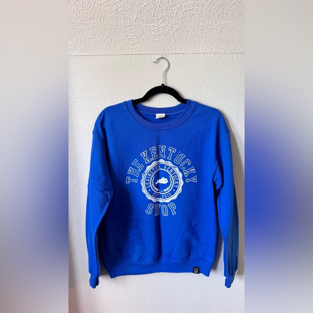 Royal Blue Crewneck Sweatshirt